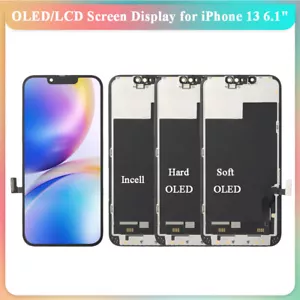 OLED LCD Display Touch Screen Digitizer Frame Assembly/Replacement for iPhone 13 - Picture 1 of 12