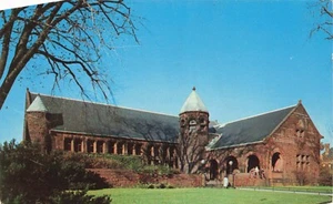Malden Public Library, Malden, Mass. Vintage PC Posted 1957 - Bild 1 von 2