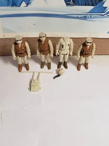 Hoth Rebel Armee 4 Stück Vintage Star Wars Geschenk Rucksackschaden - Bild 1 von 7