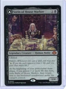 SORIN OF HOUSE MARKOV/RAVENOUS NEONATE MTG MH3 MYTHIC RARE FOIL 0245 UNPLAYED - Picture 1 of 2