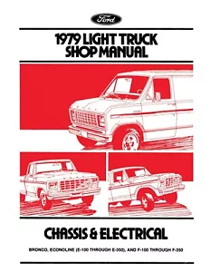 Ford 1979 manual de tienda de camiones - 3 volúmenes - Imagen 1 de 12
