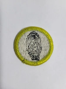 Boy Scouts Fingerprinting Merit Badge - Picture 1 of 2