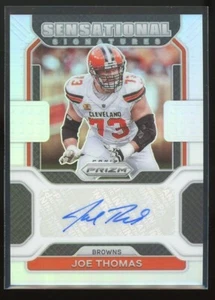 2020 Panini Prizm Sensational Signatures Prizm #SS-JTH Joe Thomas #138/149 - Bild 1 von 2