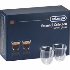 De'Longhi DLKC300 Essentials 6 Espresso Glasses