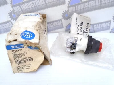 Westinghouse - PB2ABR - Modelo C - TAPA ROJA - Pulsador - SOLO OPERADOR - (NUEVO) Foto 1 de 4