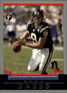 Drew Brees 2004 Bowman 1st Edition Football Card #73 - San Diego Chargers - Bild 1 von 2
