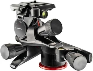 Manfrotto XPRO Geared 3 Way Pan/Tilt Head with Adapto Body Black - Picture 1 of 5