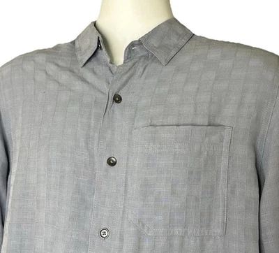 Royal Robbins Men’s S Slate Blue San Juan Dry Desert Pucker Shirt NEW - Image 1 of 4