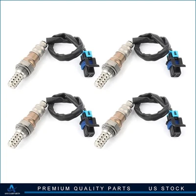 ✔4pcs Oxygen O2 02 Sensor for 12-2015 Chevrolet Caprice 3.6L Upstream Downstream - Image 1 of 4