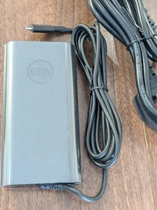 90W USB-C Type-C Cable For HP/Lenovo/Acer/Asus Adapter Chromebook Laptop Charger - Picture 1 of 3