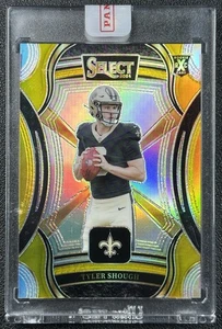TYLER SHOUGH 2024 PANINI SELECT #503 ROOKIE 2025 XRC GOLD PRIZM 05/10 SAINTS - Picture 1 of 2