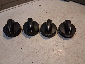 4 Vintage Whirlpool Gas Range Burner Control Selector Knobs KIP 6U58 Powerburner - Picture 1 of 12
