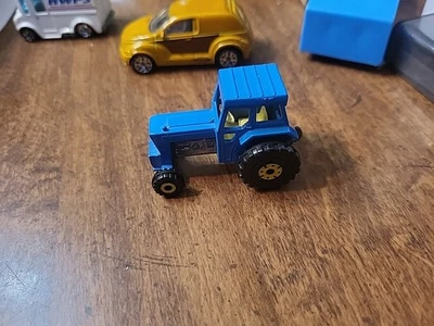 Tractor Ford Matchbox 1978 azul n.º 46 superrápido  Foto 1 de 2