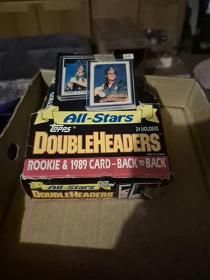 ZXCV topps all-stars CAIXA DE PORTA-CARTÕES DE BEISEBOL LACRADOS NA CAIXA DE BALCÃO - Imagem 1 de 4