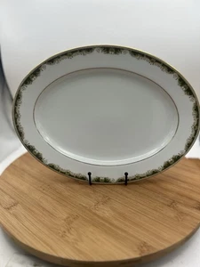 13.5" Noritake Warrington 6872 Oval Serving Platter - Picture 1 of 4