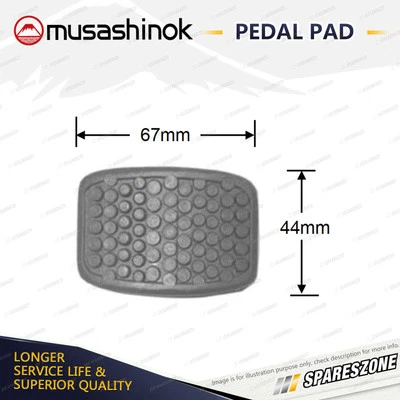 Brake or Clutch Pedal Pad for Suzuki Liana Super Swift Vitara X90 Wagon R Manual - image 1 of 2