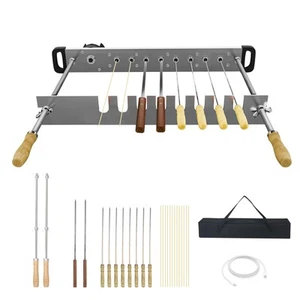 Stainless Steel Electric Rotating Barbecue Grill, Adjustable Width for BBQ (G... - Picture 1 of 6