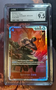CGC 9.5 - Roronoa Zoro - ST21-015 - SR - One Piece Card Game #3 - Picture 1 of 1