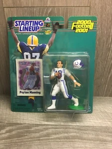 2000 PEYTON MANNING Starting LineUp Indianapolis Colts SLU figure moc Tennessee - Picture 1 of 7