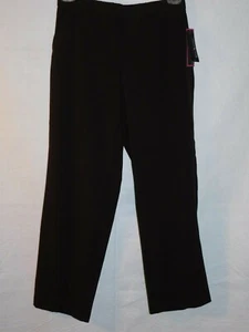 Kim Rogers Pants Women's Size 8P Comfort Waist Straight Leg Full Elastic Brown - Picture 1 of 8