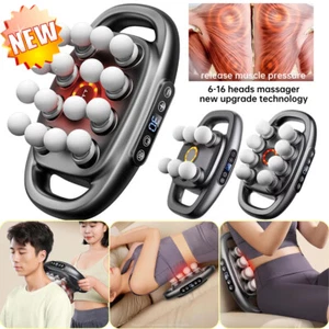 6-16 Heads Fascia Muscle Massager Deep Tissue Massage Waist Back Muscle Rela ✨a - Picture 1 of 24