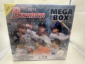 2017 Bowman Baseball MEGA BOX - 5 Packungen Bowman /2 Mega Box Chrome - OHTANI - RICHTER - Bild 1 von 5