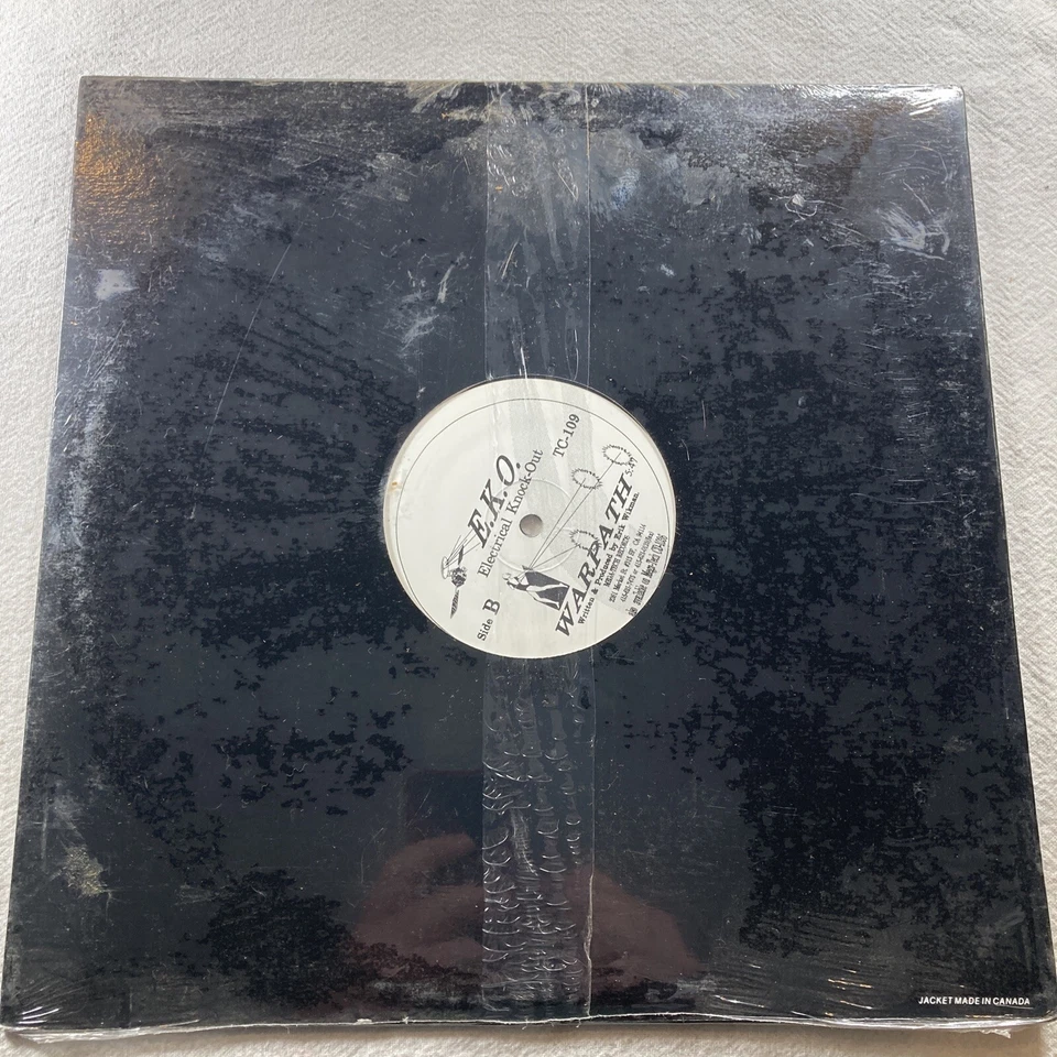Electrical Knock Out EKO Warpath UFO Mega-Tech Records TC-109 Maxi Single Vinyl - Image 1 of 4