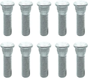 10Pcs Wheel Studs Tire Lugs Nut 12mmx1.5 Car Wheel Studs Replacement Car Accesso - Picture 1 of 5
