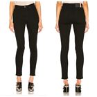 Acne Studios Nwt Peg High Rise Skinny Jeans Black Women?S Size 24 Cropped