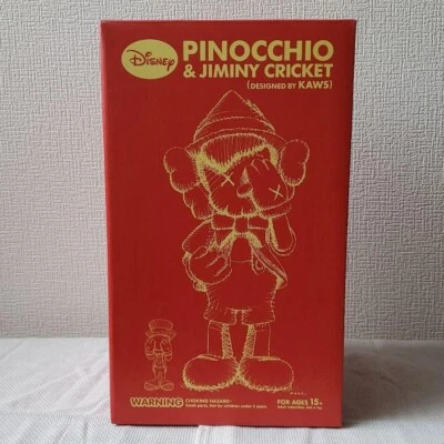KAWS MEDICOM TOY x DISNEY PINOCCHIO & JIMINY CRICKET 2010 - Image 1 of 4
