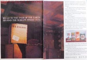 BROOK BOND Range of 4 Different Blends of Tea ADVERT 1980s Print Ad 703B/130 - Picture 1 of 3