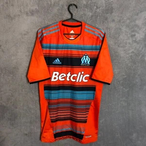 Olympique Marseille Jersey Third football shirt 2011 - 2012 Adidas TechFit Men 8 - Picture 1 of 12