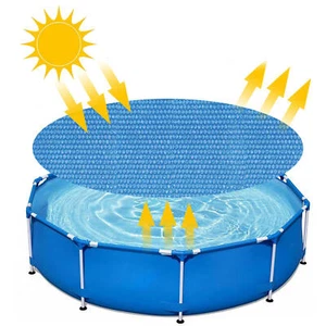 Above Ground Pool Solar Cover Heat Insulation Blanket Cover for Swiming Pool - Picture 1 of 17