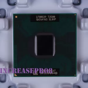 Procesador Intel Core Duo T2500 2 GHz SL8VP zócalo M, zócalo 479 CPU 31W 667 MHz - Imagen 1 de 4