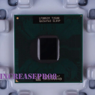 Intel Core Duo T2500 Processor 2GHz SL8VP Socket M, Socket 479 CPU 31W 667MHz - Image 1 of 4