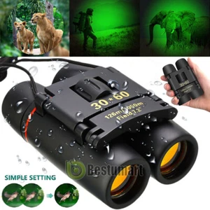 30x60 Binoculars Roof Prism Fully Multi Coated Vision Nocturna Para Viaje Caza - Picture 1 of 19