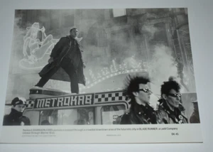Original Blade Runner Pressefoto Schwarzweiß BK-45 Filmstill Harrison Ford - Bild 1 von 3