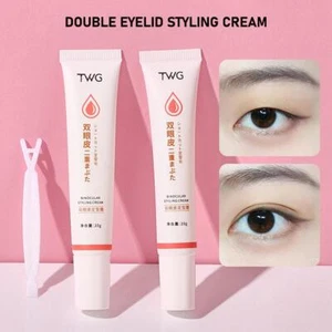 Double Eyelid Styling Cream, Double Eyelid ShapingCream Invisible Eyelid CreamU - Picture 1 of 11