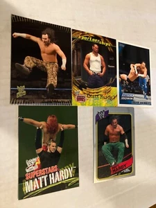 5 Matt Hardy (1 rookie) WRESTLING CARDS born in Cameron North Carolina SEE SCAN - Picture 1 of 1