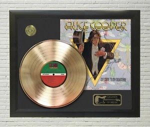 Alice Cooper Framed wood Legends Of Music LP Record Display #2. "C3" - Picture 1 of 4