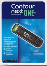 Neu: Contour Next One Blutzucker-Messgerät mmol/l plus Teststreifen - neu+OVP