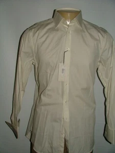 NEW WT THOMAS PINK DRESS SHIRT SIZE 15 1/2 34 IVORY CLASSIC FIT SOLID #160 - Picture 1 of 6