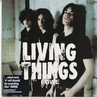 LIVING THINGS I Owe 7" VINYL w/PS 2004 UK GARAGE ROCK N ROLL - Image 1 of 2