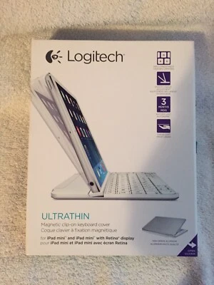 FUNDA FOLIO TECLADO ULTRAFINO LOGITECH PARA iPAD   Foto 1 de 2