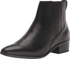 Rockport Women's Geovana Gore Bootie Ankle Boot Black Leather Size 7