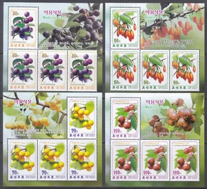 Korea - 2014 - MNH - (MS 6123-6126) Medicinal Plants - Picture 1 of 1