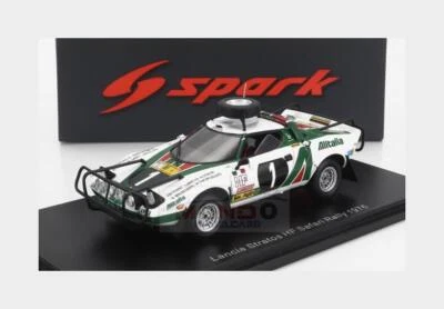 1:43 SPARK Lancia Stratos Hf Alitalia #1 Rally Safari 1976 Waldegaard S9085 - Immagine 1 di 2