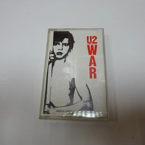 U2 War RARE INDONESIAN CASSETTE TAPE - Imagen 1 de 4
