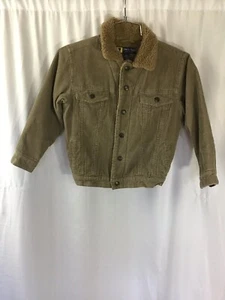 Girl's Duck Head Jeans Co Brown Fleece Lined Front Pocket Winter Jacket Size M - Picture 1 of 11