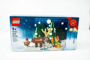 LEGO 40484 Papá Noel Front Yard Edición Limitada Vacaciones Temporada 2021 Nuevo Retirado - Imagen 1 de 3